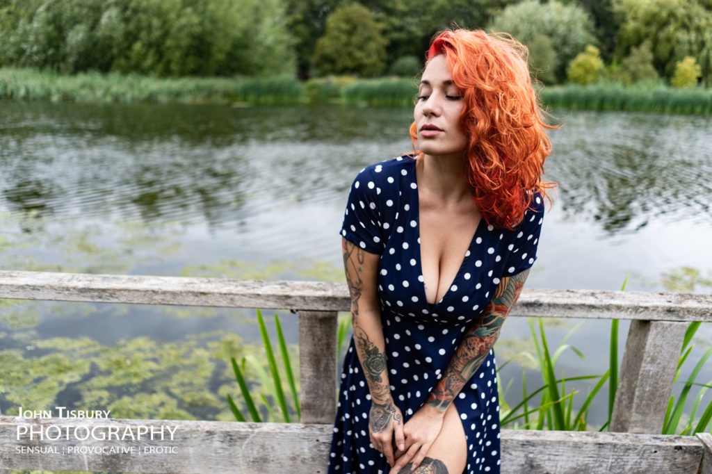 Roxy Love at Bedford riverbank